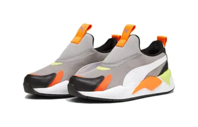 Puma (ps)  Rs-x3 Slip-on 'concrete Grey Rickie Orange'