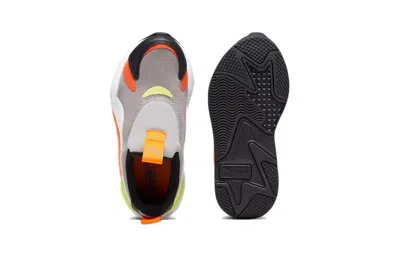 Puma (ps)  Rs-x3 Slip-on 'concrete Grey Rickie Orange'