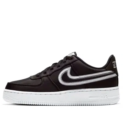 Nike (gs)  Air Force 1 Lv8 1 'black White'