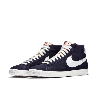 Nike Blazer High Vintage Nd 'black' In Blue