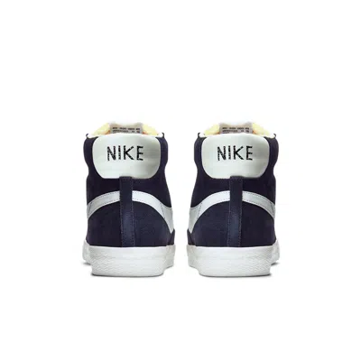 Nike Blazer High Vintage Nd 'black' In Blue