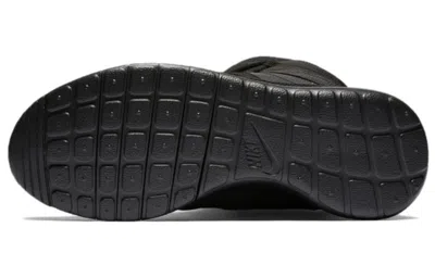 Nike (gs)  Roshe One Hi 'black Metallic Silver'