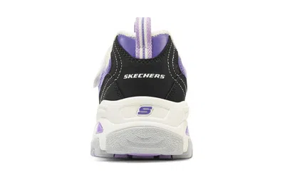 Skechers (gs)  D'lites 'purple White Black' In Multi