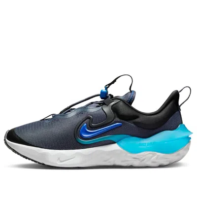 Nike (gs)  Run Flow 'thunder Blue Lightning'