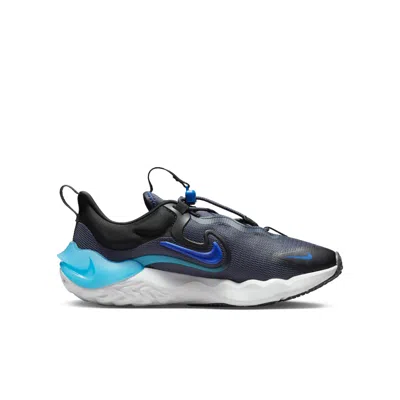 Nike (gs)  Run Flow 'thunder Blue Lightning'