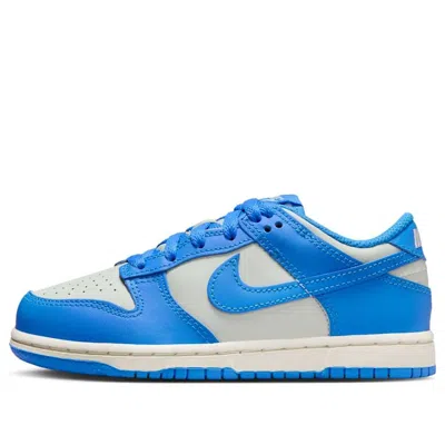 Nike (ps)  Dunk Low 'light Silver Photo Blue'