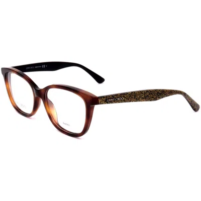 Jimmy Choo Women's 52 Mm Eyeglasses In Brown