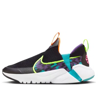 Nike (gs)  Flex Plus Next Nature 2 'black Purple Green'