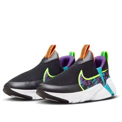 Nike (gs)  Flex Plus Next Nature 2 'black Purple Green'