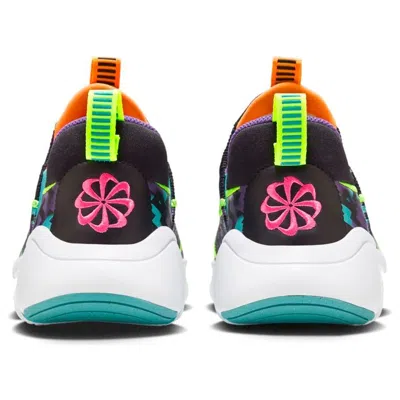 Nike (gs)  Flex Plus Next Nature 2 'black Purple Green'
