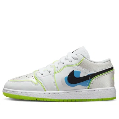 Air Jordan (gs)  1 Low 'warped Swoosh' In Multi
