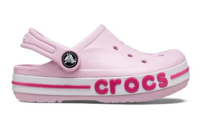 Crocs (gs)  Bayaband Clog 'pink White' In Multi