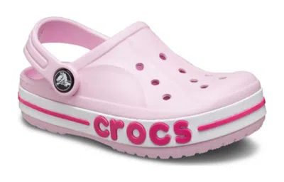 Crocs (gs)  Bayaband Clog 'pink White' In Multi