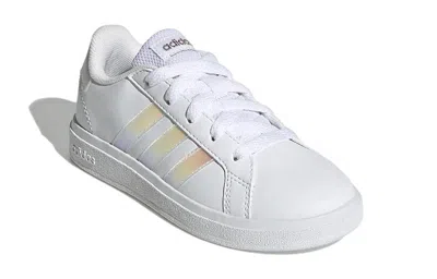Adidas Originals (gs) Adidas Grand Court 2.0 Lifestyle Tennis 'white Iridescent'