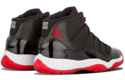 Air Jordan (gs)  11 Retro 'bred' 2012 In Black