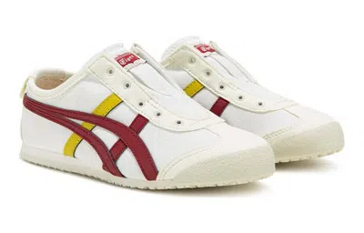 Onitsuka Tiger (ps)  Serrano 'white Burgundy Yellow' In Multi