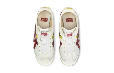 Onitsuka Tiger (ps)  Serrano 'white Burgundy Yellow' In Multi