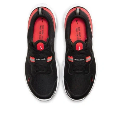 Nike React Miler 'laser Crimson' In Black