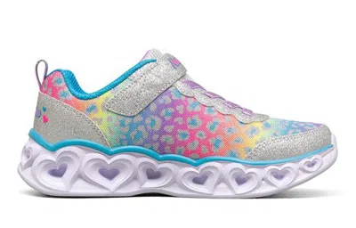 Skechers Heart Lights Low-top Running Shoes K Multi-color In Animal Print