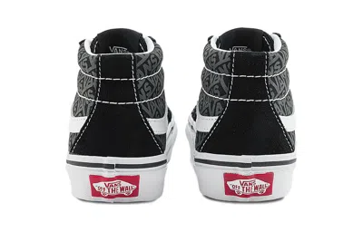 Vans (ps)  Sk8-mid Reissie Skate Shoes 'black Grey White'