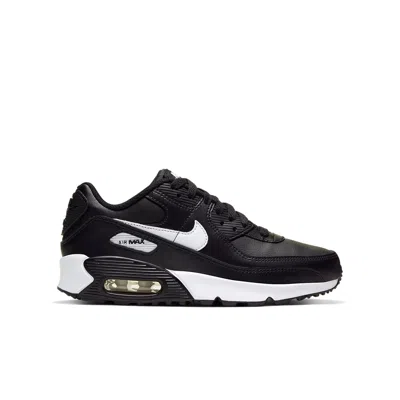 Nike (gs)  Air Max 90 'black White'