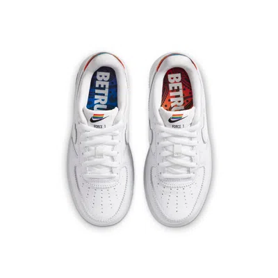 Nike (ps)  Air Force 1 'be True' In White