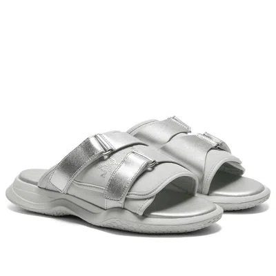 Onitsuka Tiger Ohbori Slider 2.0 'pure Silver Glacier Grey' In Gray