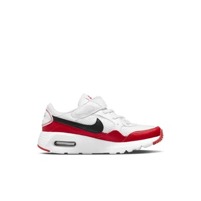 Nike (ps)  Air Max Sc 'white University Red'