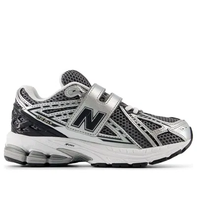New Balance (ps)  1906 Hook & Loop Wide 'silver Black'