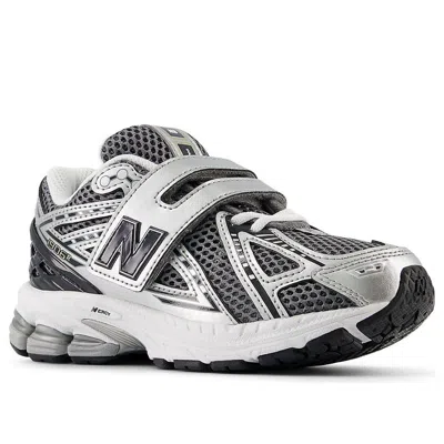 New Balance (ps)  1906 Hook & Loop Wide 'silver Black'