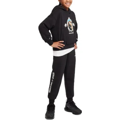 Nike (gs)  Lebron Basketball Pullover Hoodie 'black'