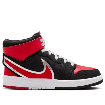 Air Jordan (gs)  1 Mid Rm Easyon 'black White University Red'