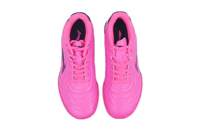 Li-ning (gs)  Training Soccer Shoes Tf 'pink Black'