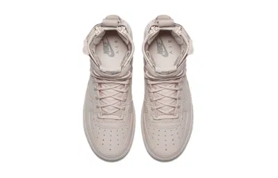 Nike (gs)  Sf  Air Force 1 Mid 'silt Red' In Neutral