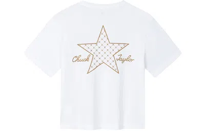 Converse (gs)  Chuck Taylor Star Graphic T-shirt 'white'