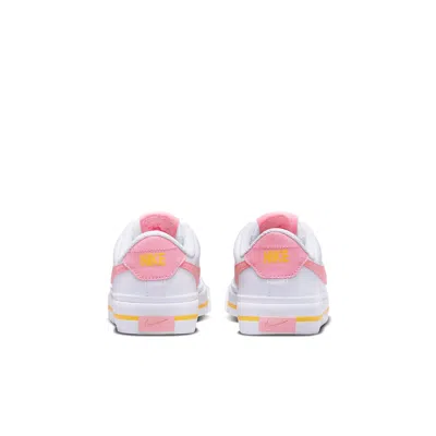 Nike (gs)  Court Legacy 'white Coral Chalk'