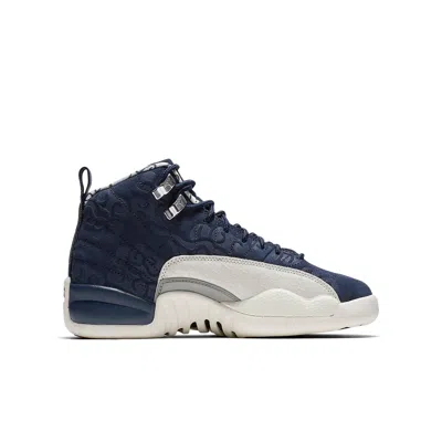 Air Jordan (gs)  12 Retro 'international Flight' In Blue