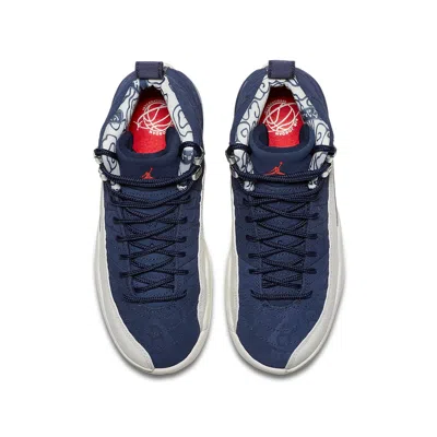 Air Jordan (gs)  12 Retro 'international Flight' In Blue