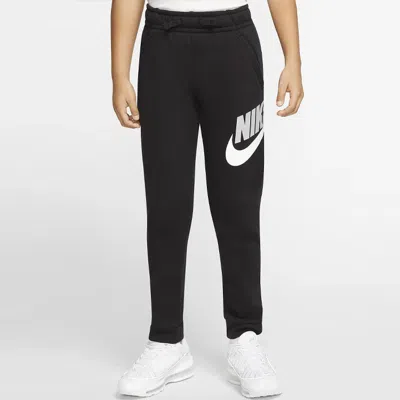 Nike (gs)  Logo Printing Bundle Feet Sports Pants/trousers/joggers Boy Black
