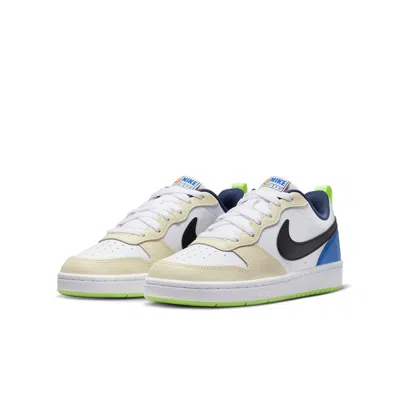 Nike (gs)  Court Borough Low 2 Se 'player One' In White