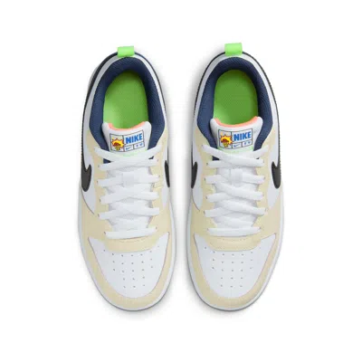 Nike (gs)  Court Borough Low 2 Se 'player One' In White