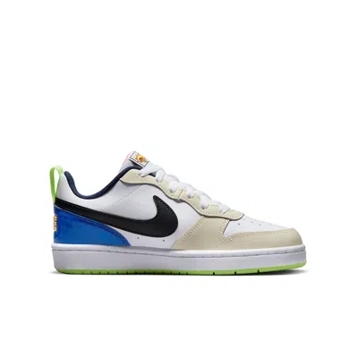 Nike (gs)  Court Borough Low 2 Se 'player One' In White