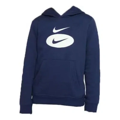 Nike (ps)  Sportswear Pullover Hoodie 'midnight Navy' In Blue