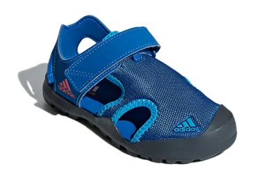 Adidas Originals (gs) Adidas Captain Toey K Outdoor Minimalistic Casual Sports Sandals Blue