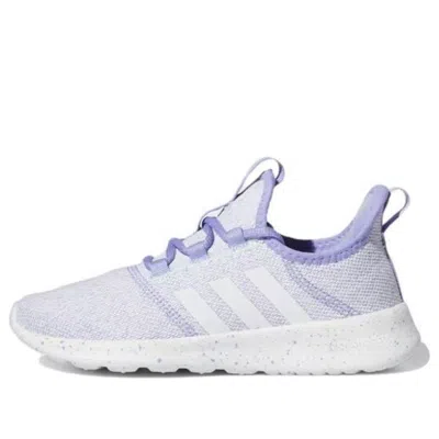 Adidas Originals (gs) Adidas Cloudfoam Pure Slip-on Shoes 'light Purple Speckled'
