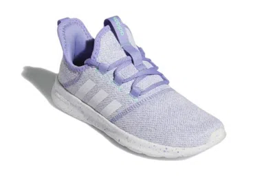 Adidas Originals (gs) Adidas Cloudfoam Pure Slip-on Shoes 'light Purple Speckled'