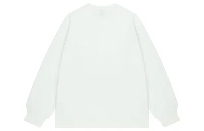 Mizuno Logo Graphic Sweater 'white' In Neutral
