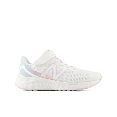 New Balance (ps)  Fresh Foam Arishi V4 Bungee Lace Top Strap 'white Taro'
