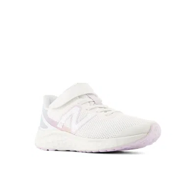 New Balance (ps)  Fresh Foam Arishi V4 Bungee Lace Top Strap 'white Taro'