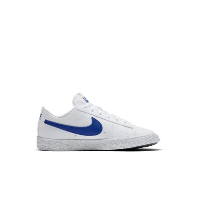 Nike (ps)  Blazer Low White/blue